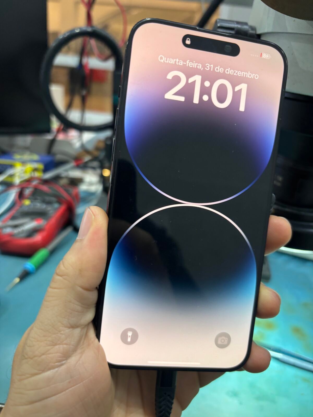 iPhone não liga