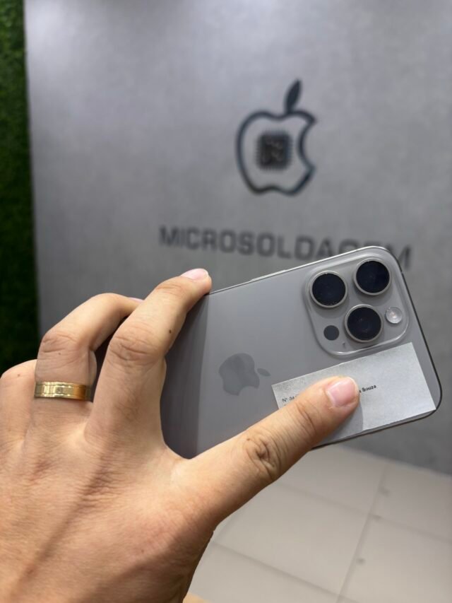 iPhone 15 Pro Max não liga? Resolvido